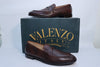 Valenzo Italy Brown Luxury Leather Shoes