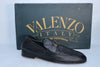 Valenzo Italy Black FlexFold Luxury Shoes