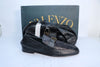 Valenzo Italy Black FlexFold Luxury Shoes
