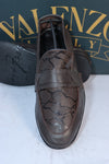 Valenzo Italy Flex Fold Brown Shoes