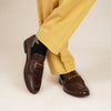 Valenzo Luxury Brown Leather Shoes